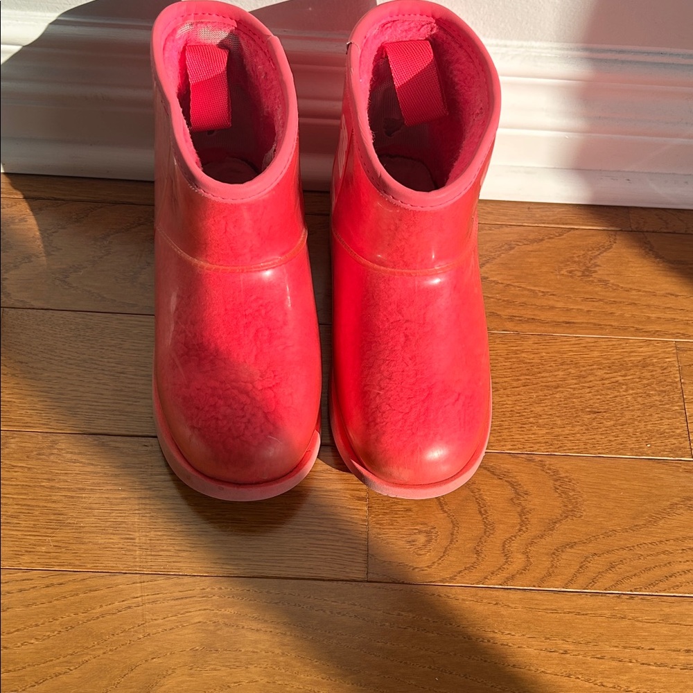 UGG Kids Bright Pink Boots